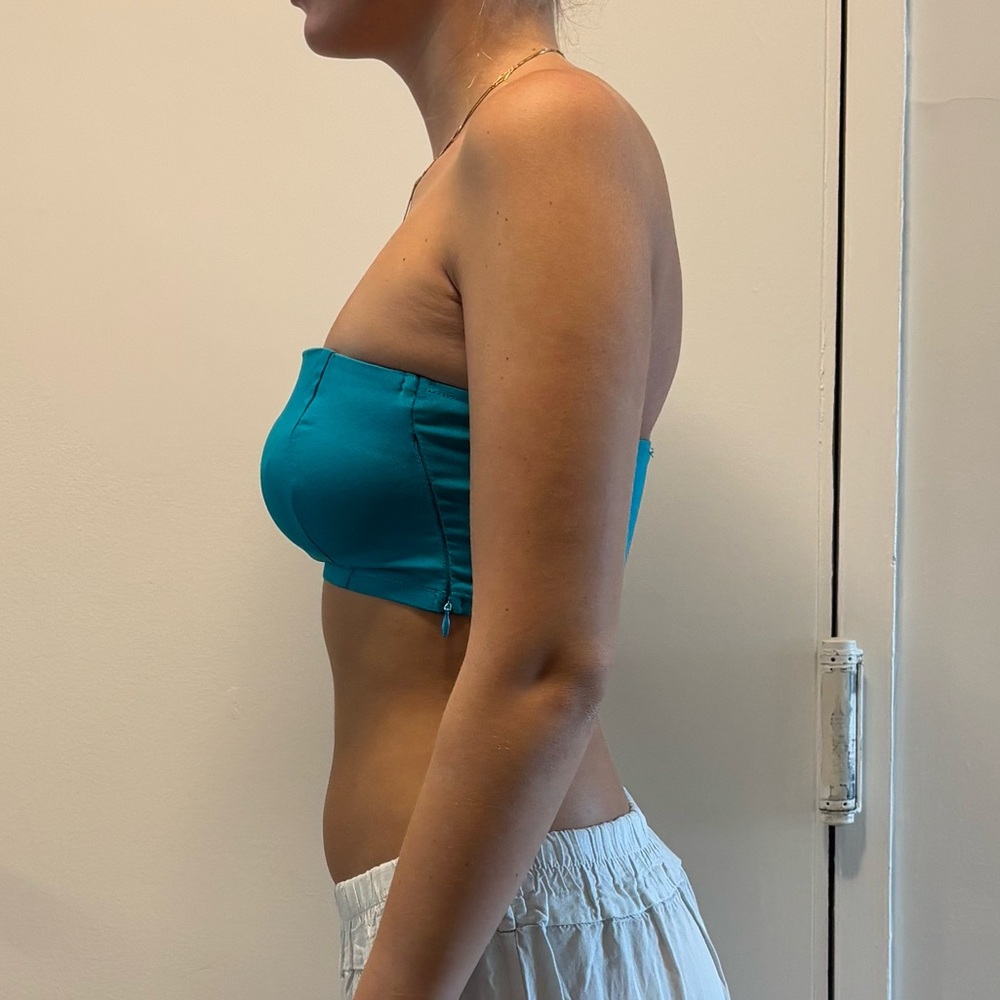Motel Rocks Blue Bandeau - Picture 2 of 4